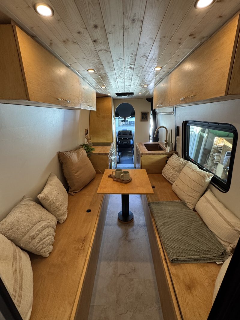 Anchor Sprinter interior detail work and finish