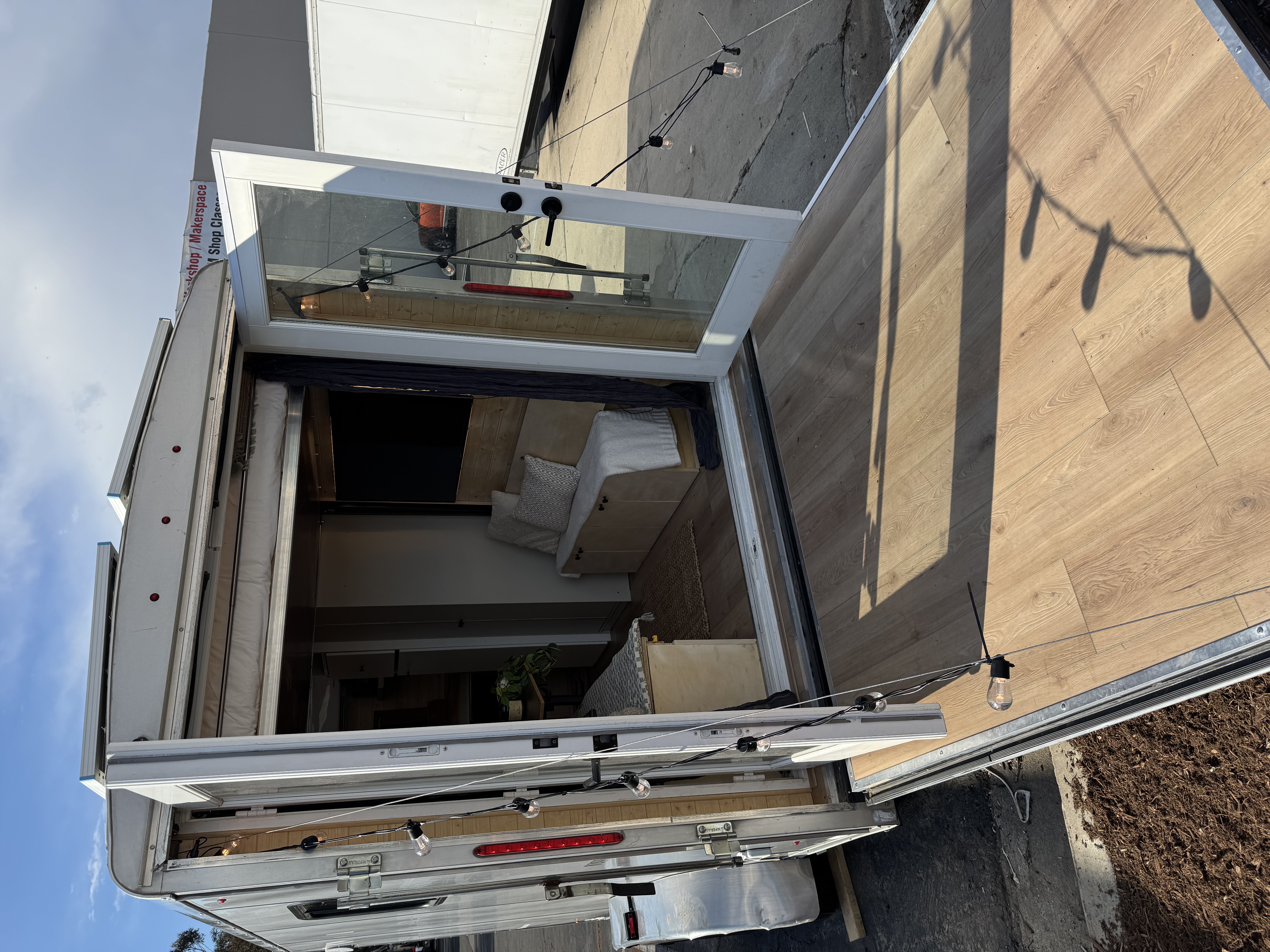 Wanderwell cargo trailer interior layout