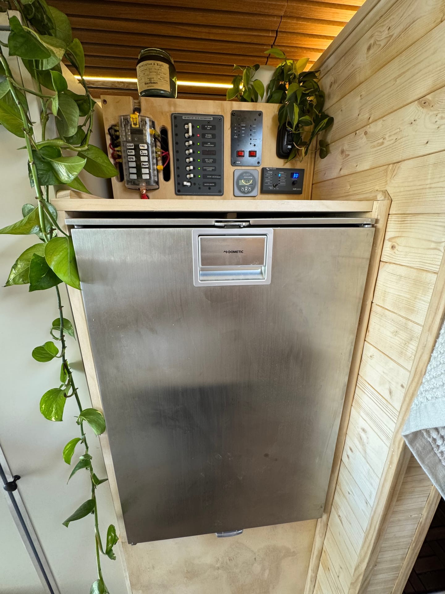 Wanderwell cargo trailer — cabinetry and storage
